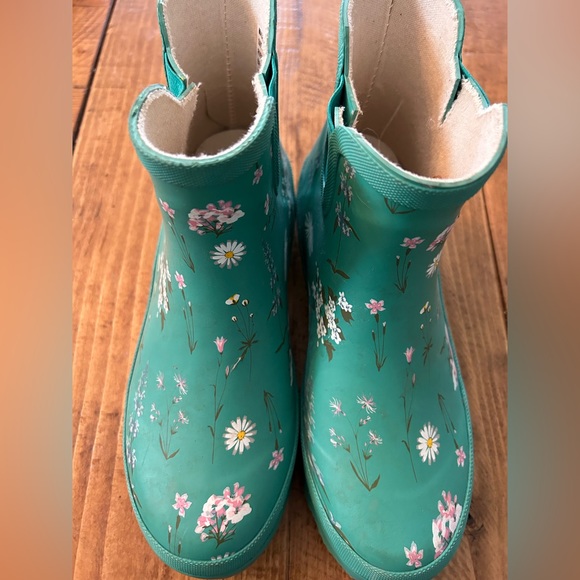 Gardenline Shoes Floral Rainboots Poshmark